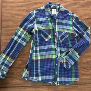 NWOT Plaid Button Down Flannel